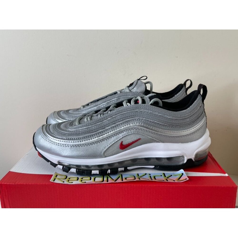 Nike Air Max 97 Silver Bullet 2022 GS Grade School Youth 918890 001